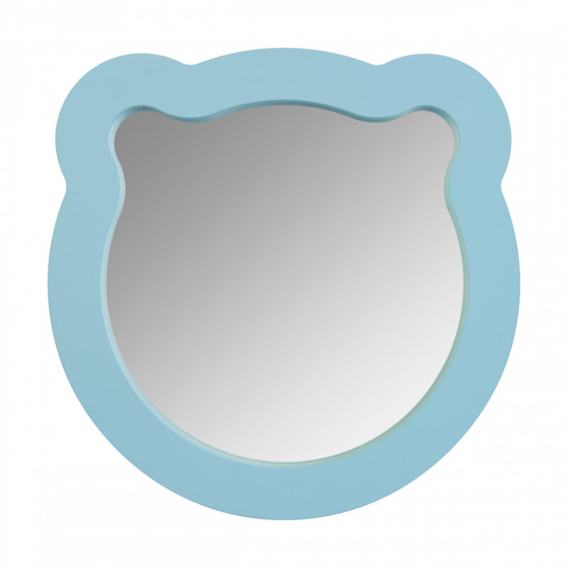 Изображение товара Зеркало Aquaton Каспер Мишка 50 см голубое подвесное без подсветки