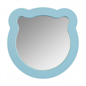 Изображение товара Зеркало Aquaton Каспер Мишка 1A283502CR0E0, 50 см, цвет голубой