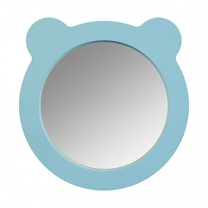 Изображение товара Зеркало Aquaton Каспер Мишка 1A283302CR0E0, 48 см, цвет голубой