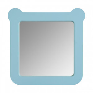 Изображение товара Зеркало Aquaton Каспер Мишка 1A283402CR0E0, 51 см, цвет голубой