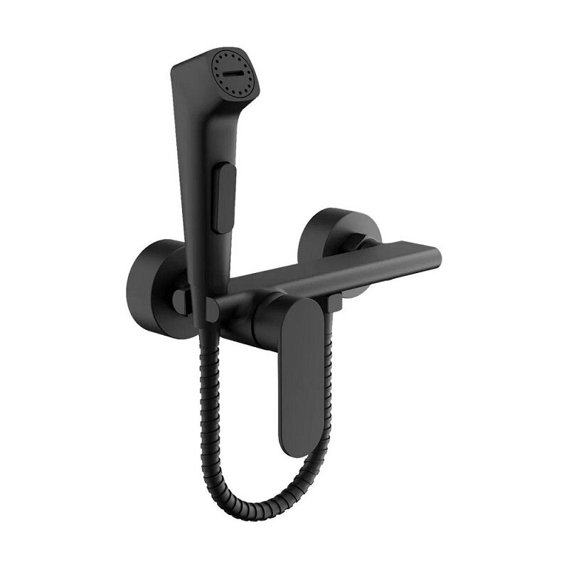 Изображение товара Гигиенический душ Belz, B55645-7, со смесителем, черный