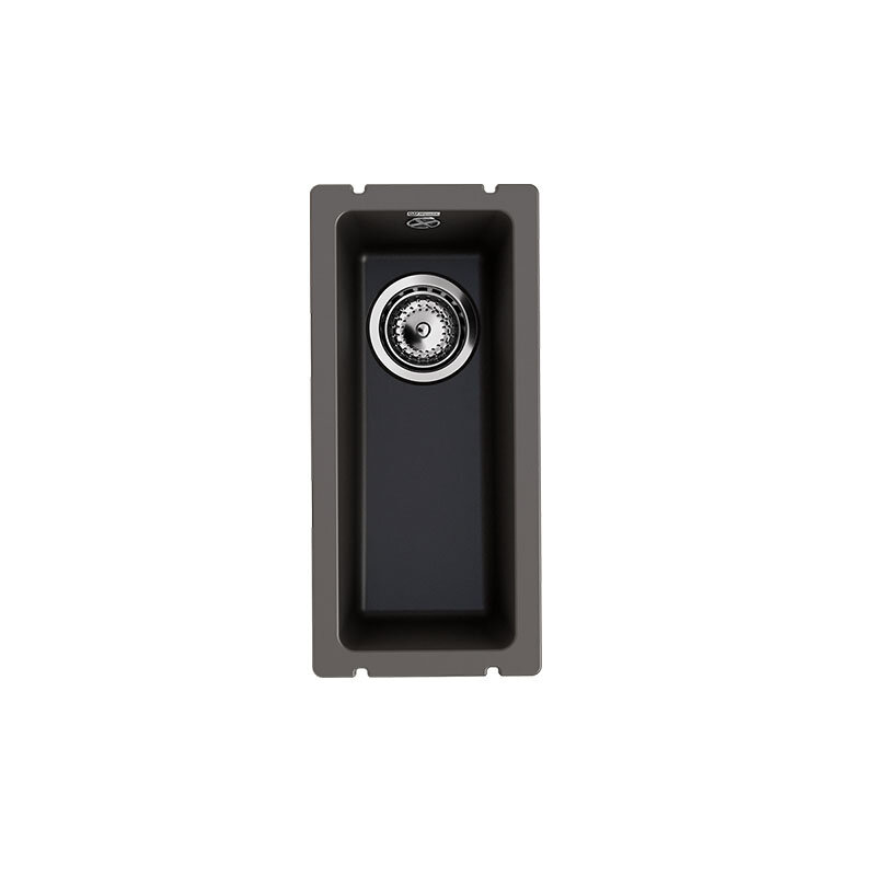 Изображение товара Мойка Ulgran Underground 160-09 кварцевый композит 21 см серый