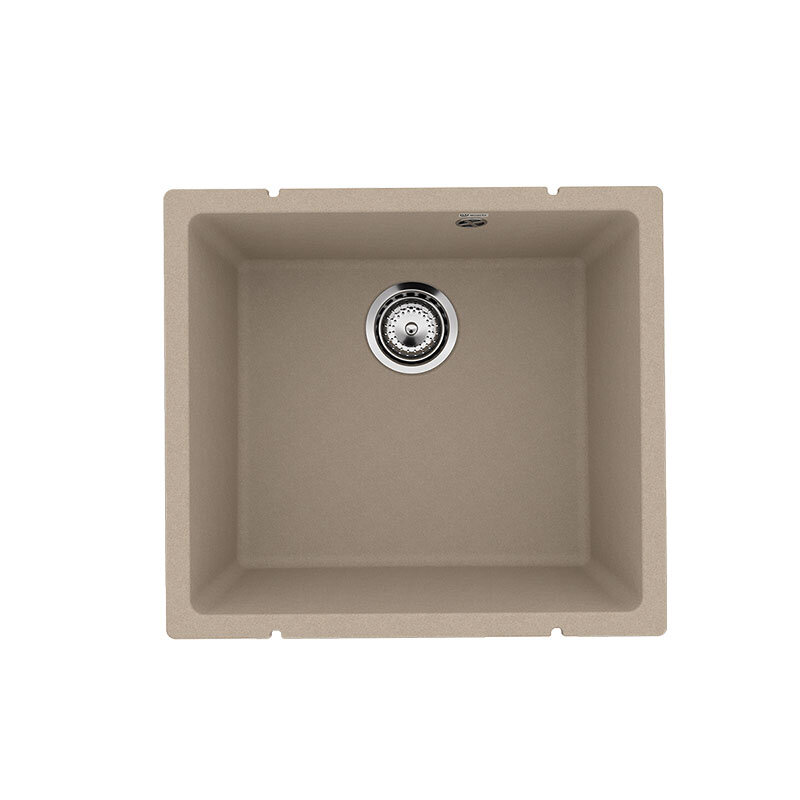 Изображение товара Мойка кухонная Ulgran Quartz Underground 450, Under 450-03, 50 см, материал кварцевый композит, цвет десерт Изображение товара Мойка кухонная Ulgran Quartz Underground 450, Under 450-03, 50 см, материал кварцевый композит, цвет десерт