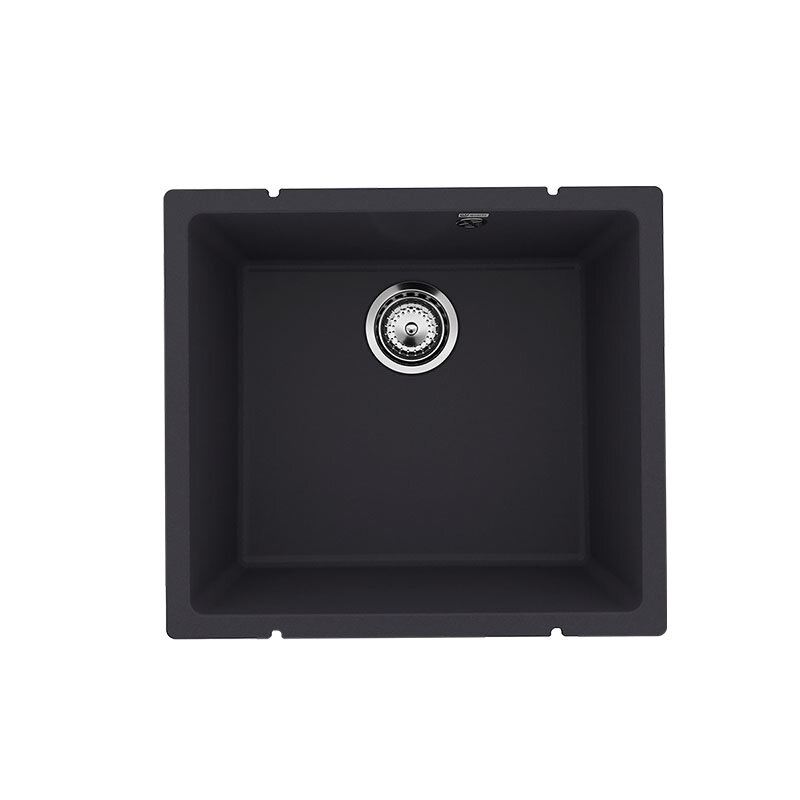 Изображение товара Мойка кухонная Ulgran Quartz Underground 450, Under 450-08, 50 см, материал кварцевый композит, цвет космос