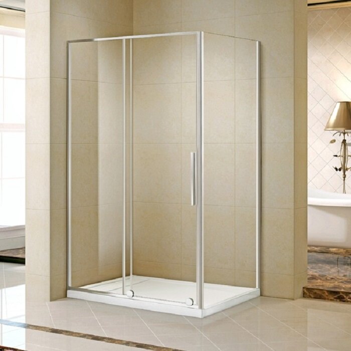 Изображение товара Душевое ограждение Alvaro Banos Toledo RC120.10 Cromo 120x80 см с раздвижной дверью