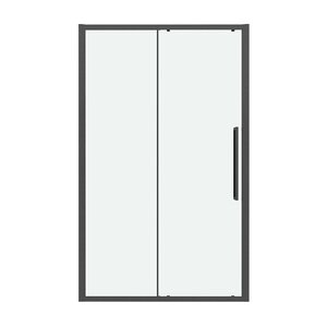 Изображение товара Душевая дверь Grossman Cosmo 140x195 см раздвижная стекло прозрачное профиль графит сатин