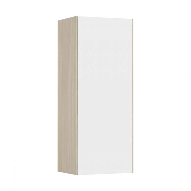 Изображение товара Шкаф Aquaton Асти 1A262903AX010 35 x 85 см подвесной белый/ясень шимо