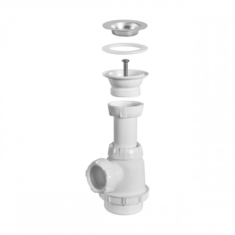 Изображение товара Сифон для раковины AQUATON Aqua 1A277505XX000 белый, бутылочный купить