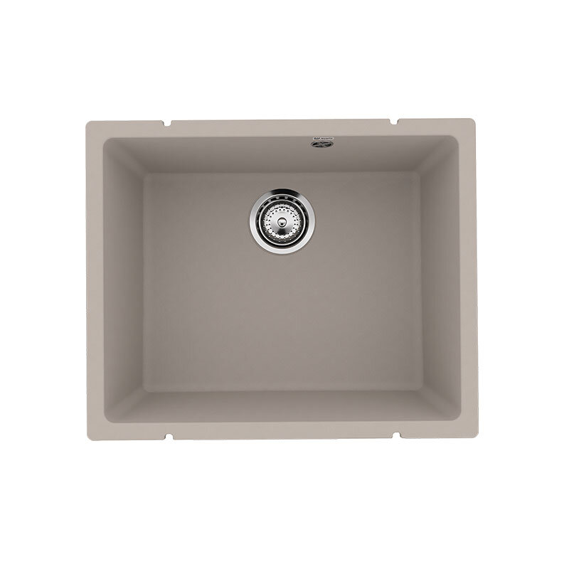 Изображение товара Кухонная мойка Ulgran Quartz Underground 500, 55 см, бежевый кварцевый композит Изображение товара Кухонная мойка Ulgran Quartz Underground 500, 55 см, бежевый кварцевый композит