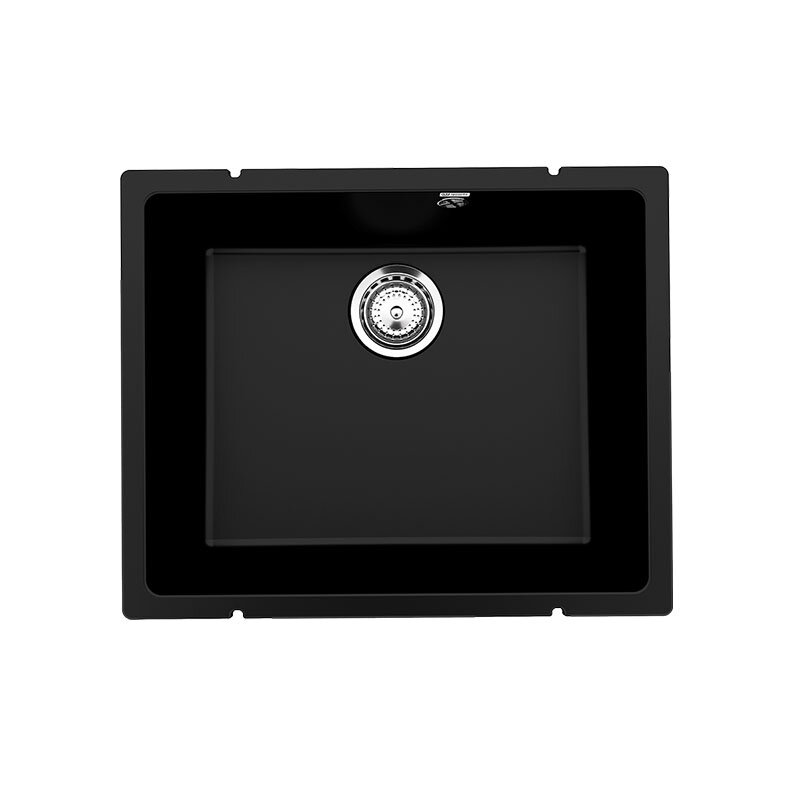 Изображение товара Мойка кухонная Ulgran Quartz Underground 500, Under 500-07, 55 см, материал кварцевый композит, цвет уголь Изображение товара Мойка кухонная Ulgran Quartz Underground 500, Under 500-07, 55 см, материал кварцевый композит, цвет уголь