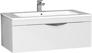 Изображение товара Тумба под умывальник Alvaro Banos Alma 100, белый лак