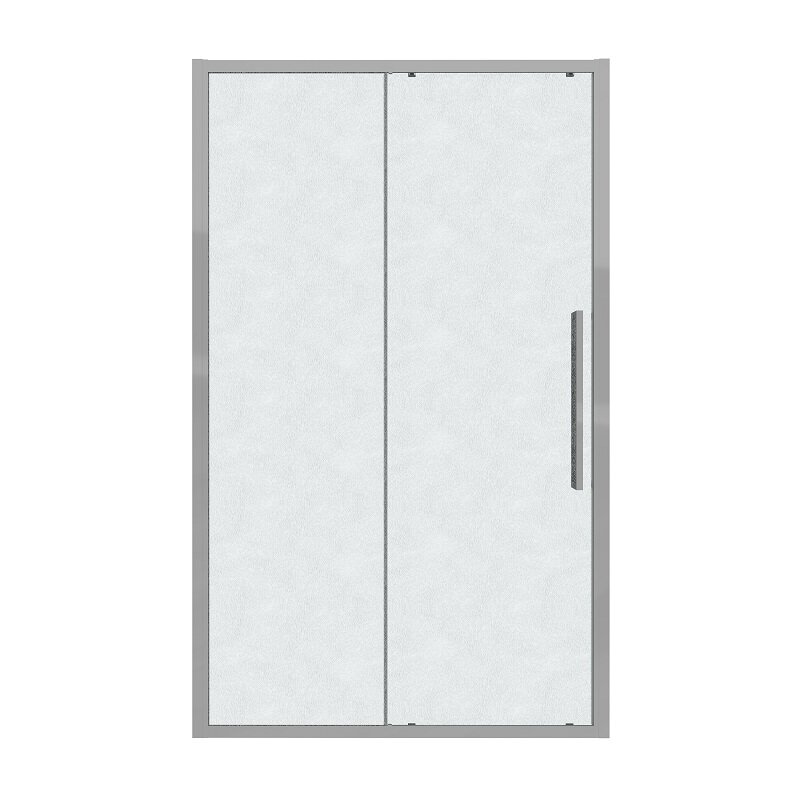 Изображение товара Душевая дверь Grossman Cosmo 110 см стекло шиншилла раздвижная хром