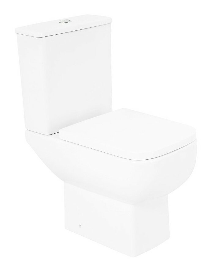 Изображение товара Напольный унитаз-компакт BelBagno Aurora безободковый фарфор 42 см
