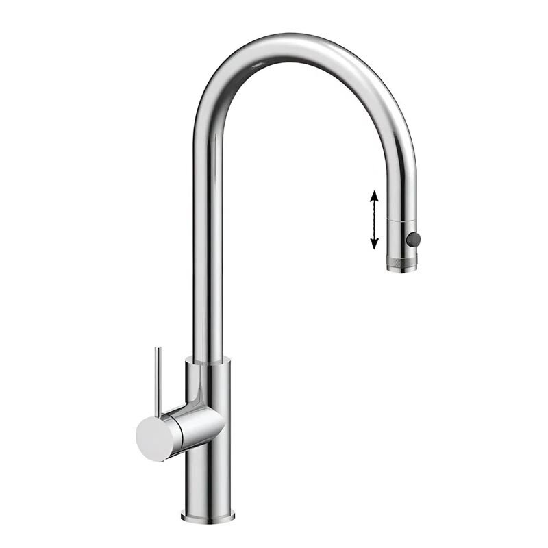 Изображение товара Смеситель кухонный Paulmark Galant Ga213077-BS с подключением фильтра воды