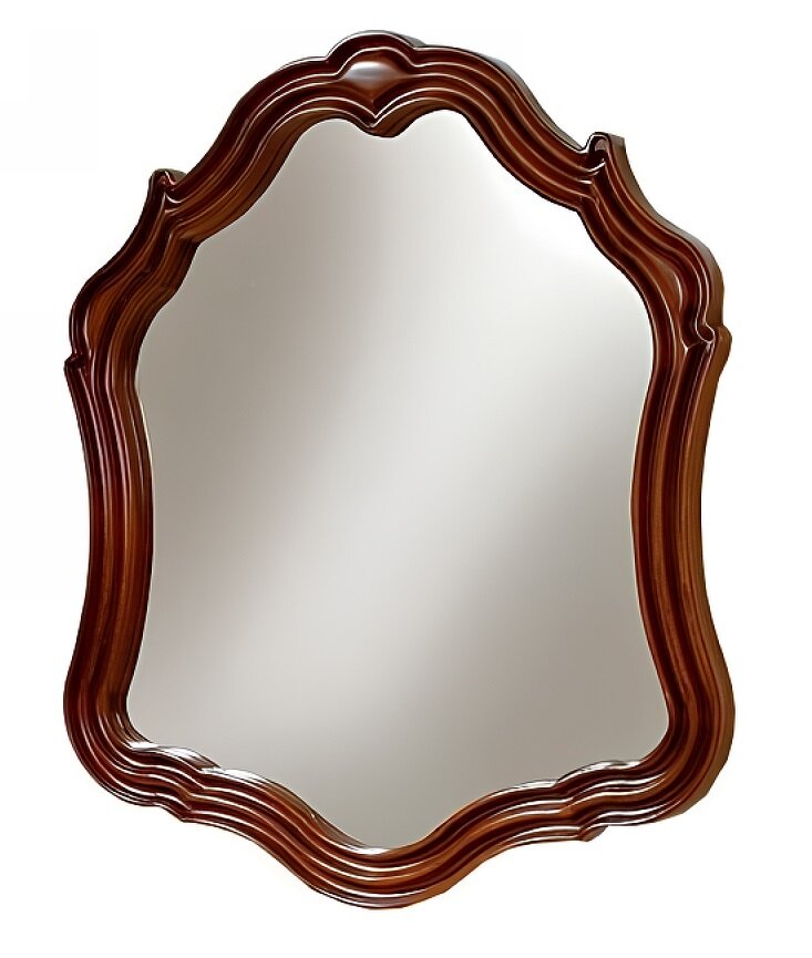 Изображение товара Зеркало Cezares Topazio TO03.02 коричневое в нестандартной форме 87 см