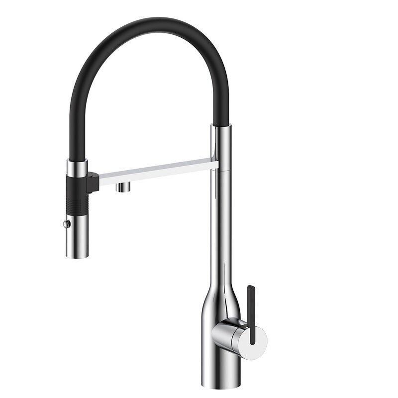 Изображение товара Смеситель для кухонной мойки Paulmark Magneto One Ma213188-CR с подключением к фильтру хром