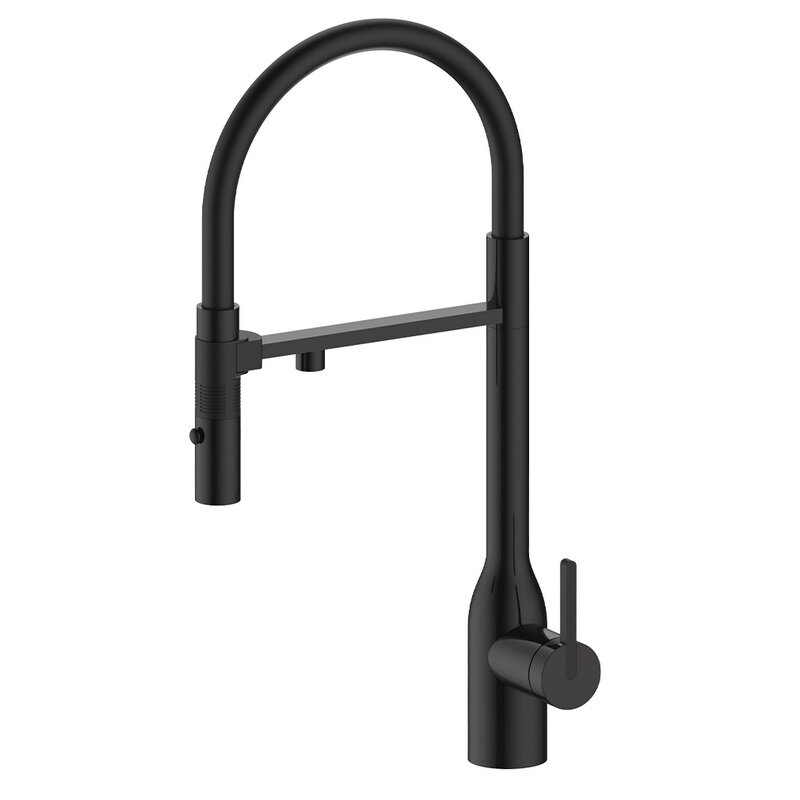 Изображение товара Смеситель для кухонной мойки Paulmark Magneto One Ma213188-AN, с подключением к фильтру, антрацит