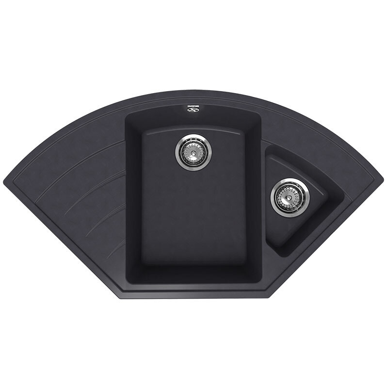 Изображение товара Мойка Ulgran Marta 1000-08 кварцевый композит, угловая, космос