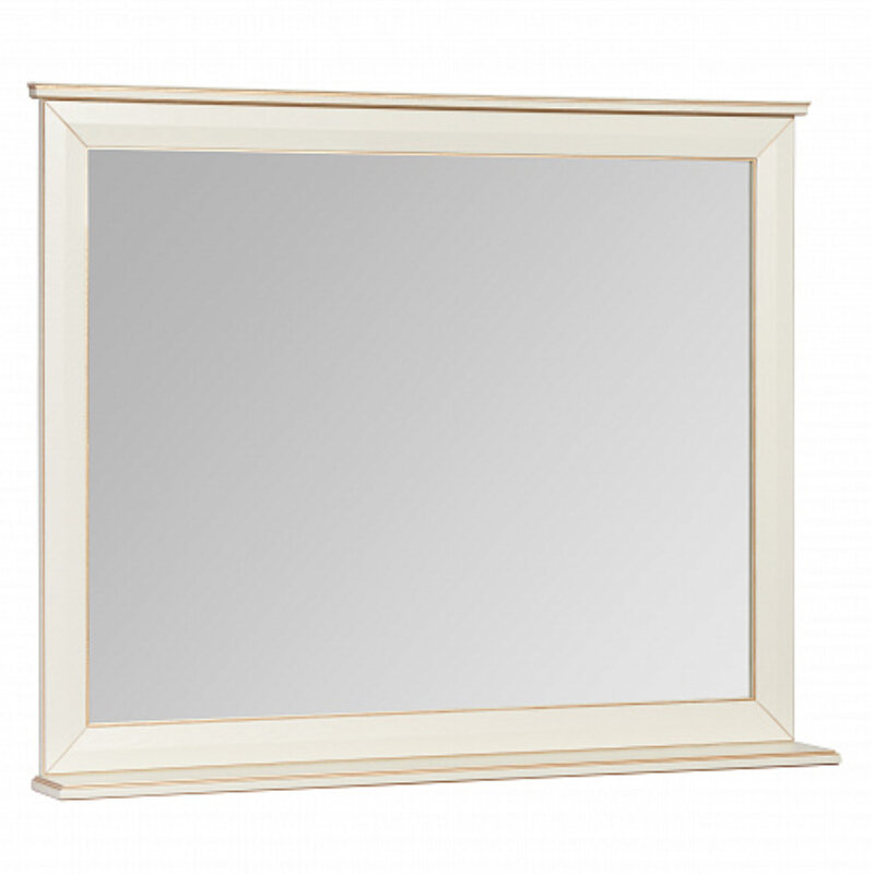 Изображение товара Зеркало Aquaton Беатриче 105 см с полкой и патиной