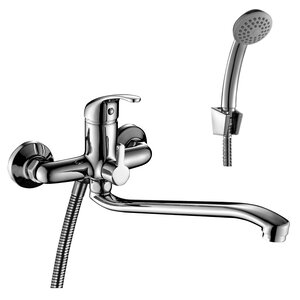 Изображение товара Смеситель для ванны и душа Rossinka A35-34 универсальный с гарнитуром