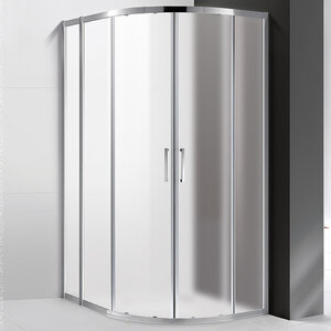 Изображение товара Душевой уголок Cezares Molveno-RH-2-100/80-P-Cr, 100 x 80 см, стекло Punto, профиль хром