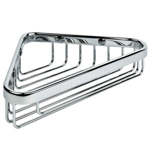 Изображение товара Полка угловая Colombo Basic B2732.CR, 1 ярус, цвет хром