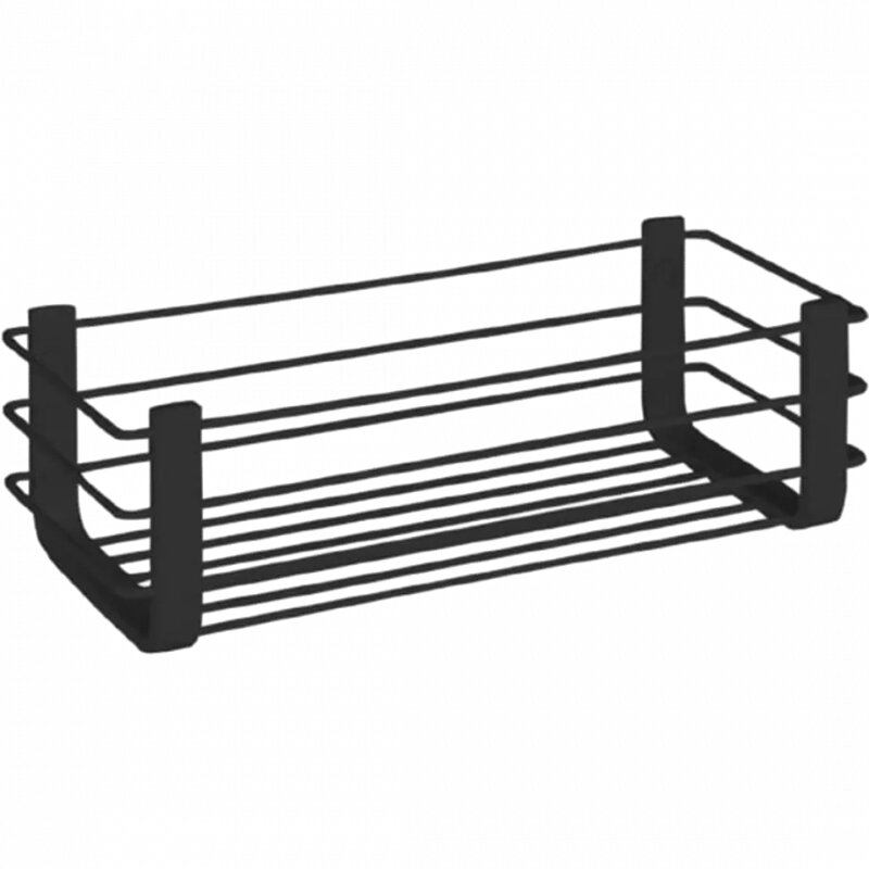 Изображение товара Полка Colombo Complimenti B9632.NM Настенная латунная черный матовый