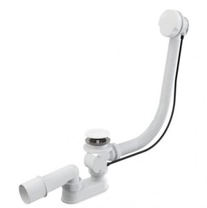 Изображение товара Слив-перелив полуавтомат Vega V55R для ванной, 80 см, белый