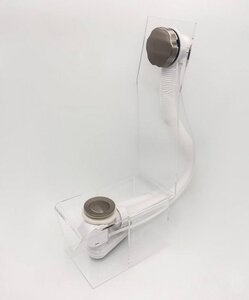 Изображение товара Слив-перелив полуавтомат Vega V55K, Гл000026901, 120 см, никель брашированный