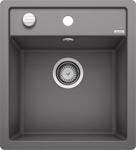 Изображение товара Кухонная мойка Blanco Dalago 45 F из SILGRANIT с автоматическим клапаном 46,5x51 см