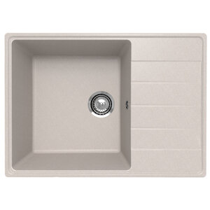 Изображение товара Кухонная мойка Ulgran Quartz Prima 700-10 70 см кварцевый композит бежевый