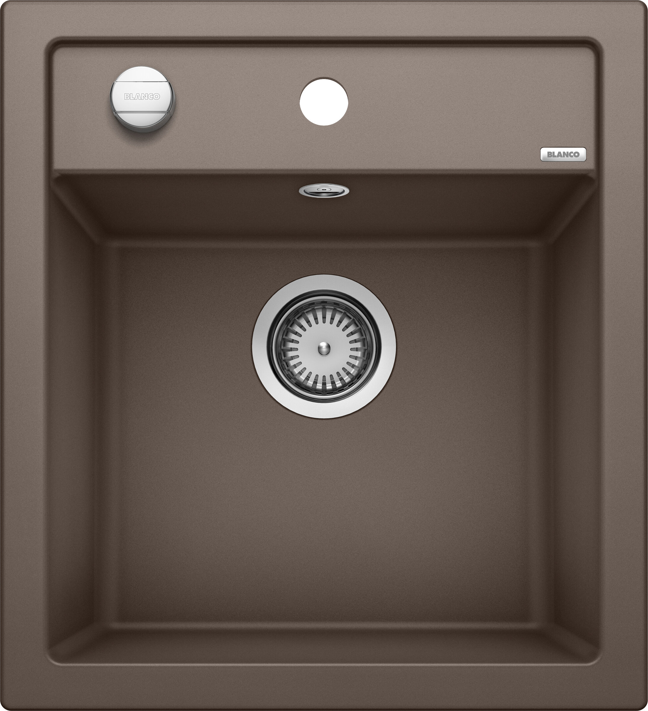 Изображение товара Кухонная мойка Blanco Dalago 45 517165 из SILGRANIT с клапаном автоматом