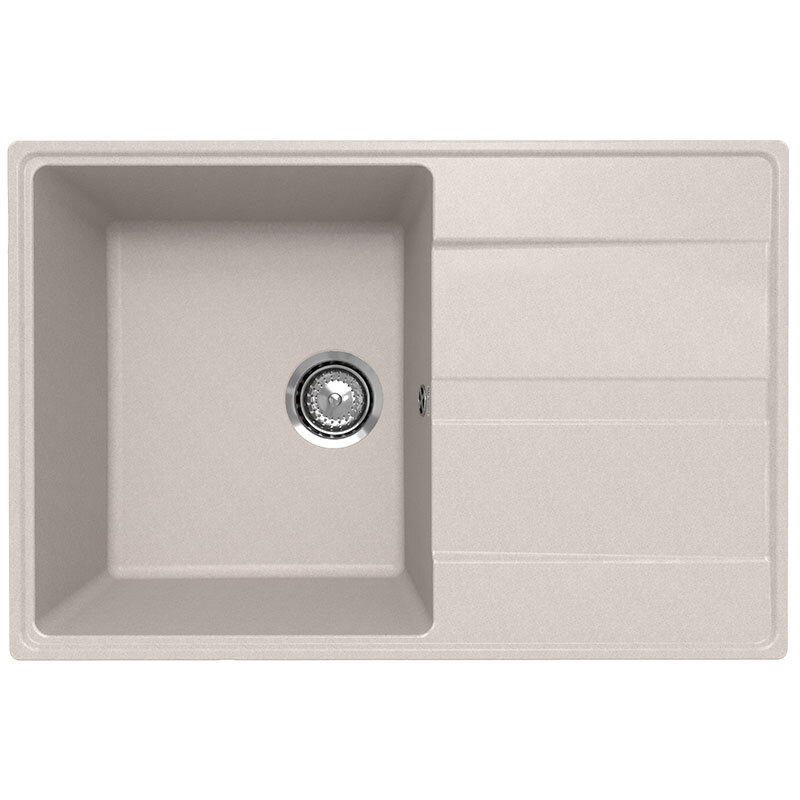 Изображение товара Кухонная мойка Ulgran Quartz Prima 750-10, бежевый кварцевый композит