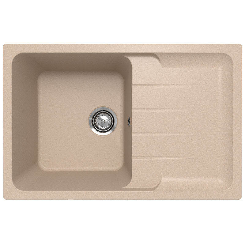 Изображение товара Кухонная мойка Ulgran Quartz Gerda 780-03 78 см из кварцевого композита бежевый
