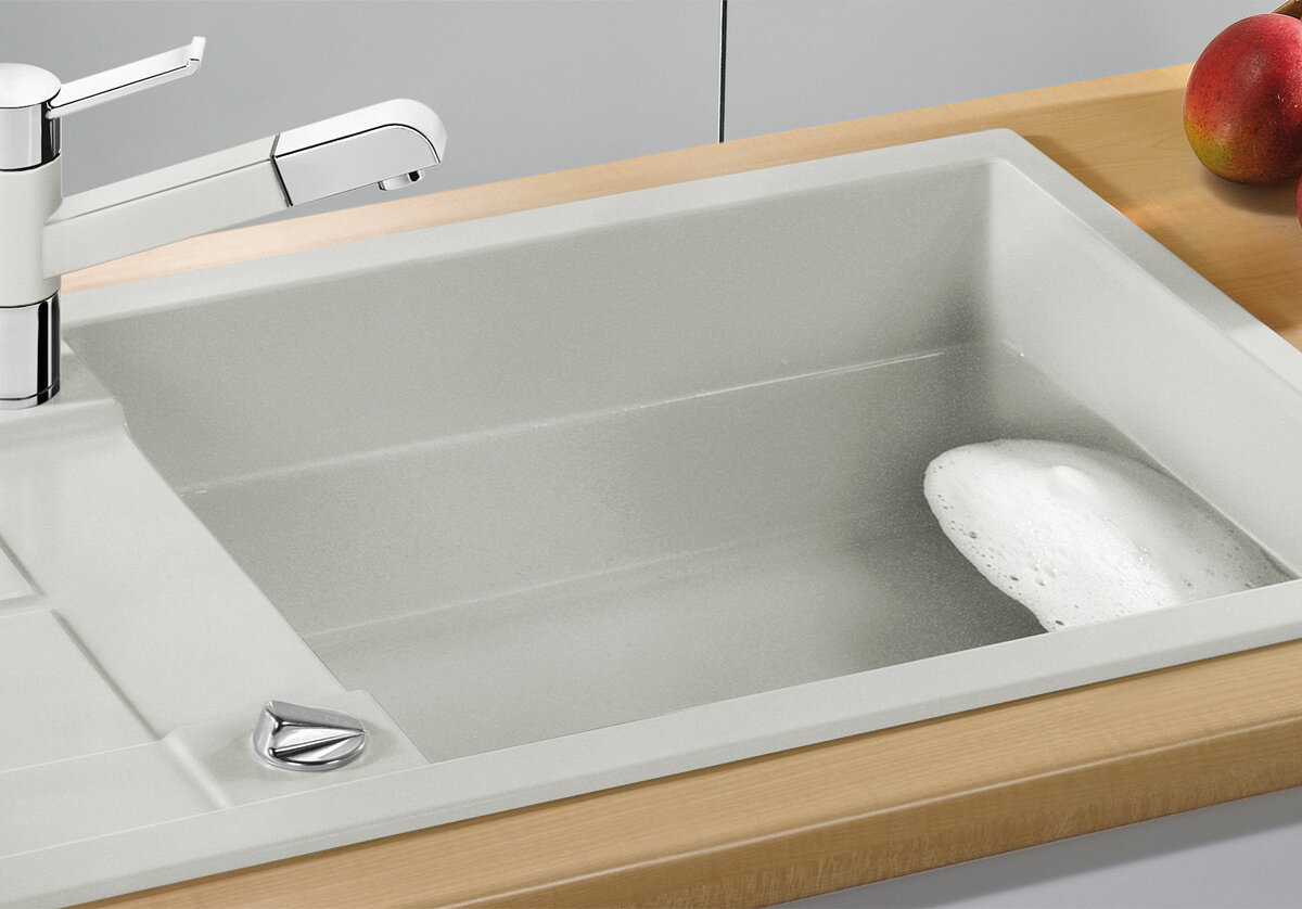 Изображение товара Кухонная мойка Blanco Metra XL 6S 517360 серый беж современный дизайн