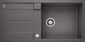 Изображение товара Кухонная мойка Blanco Metra XL 6S из искусственного камня черная матовая 100 см