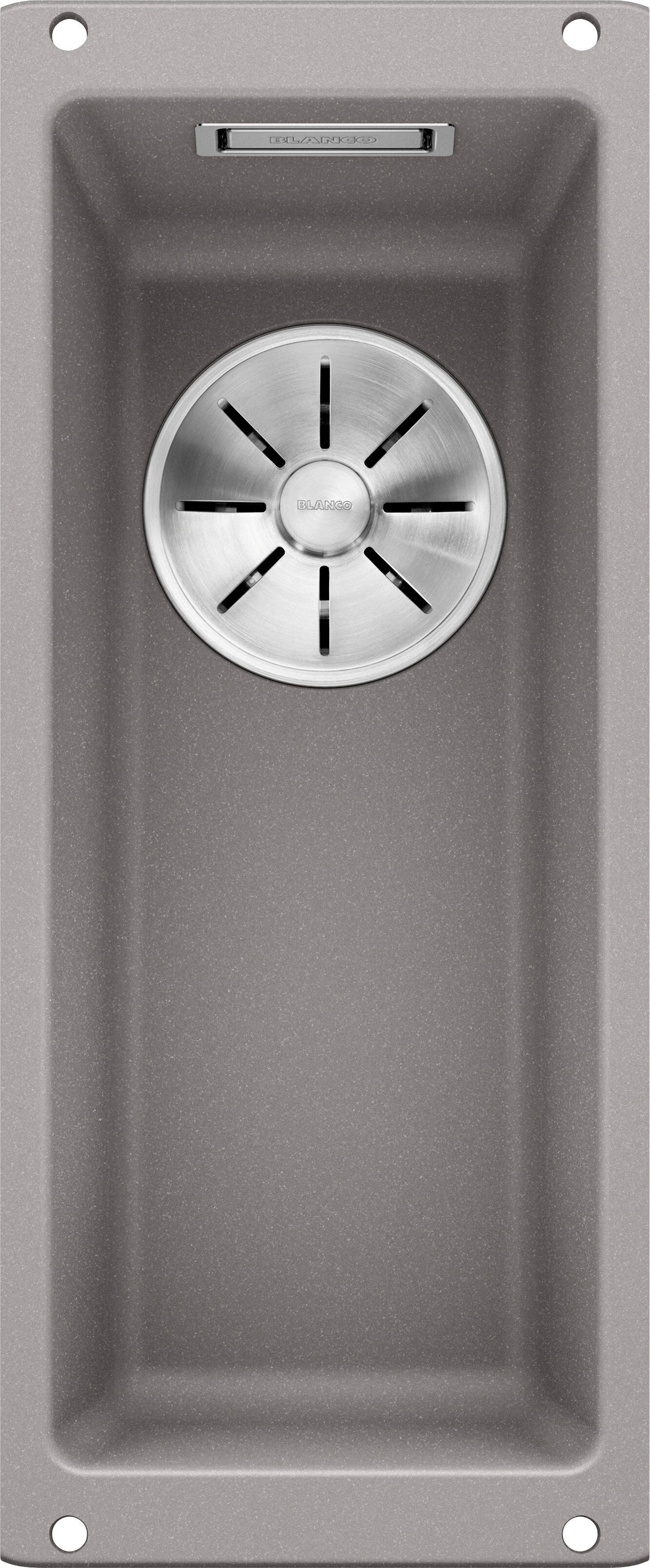 Изображение товара Blanco Subline 160-U: подстолешниковая мойка из Silgranit, 1 чаша, 16 см глубины, серый