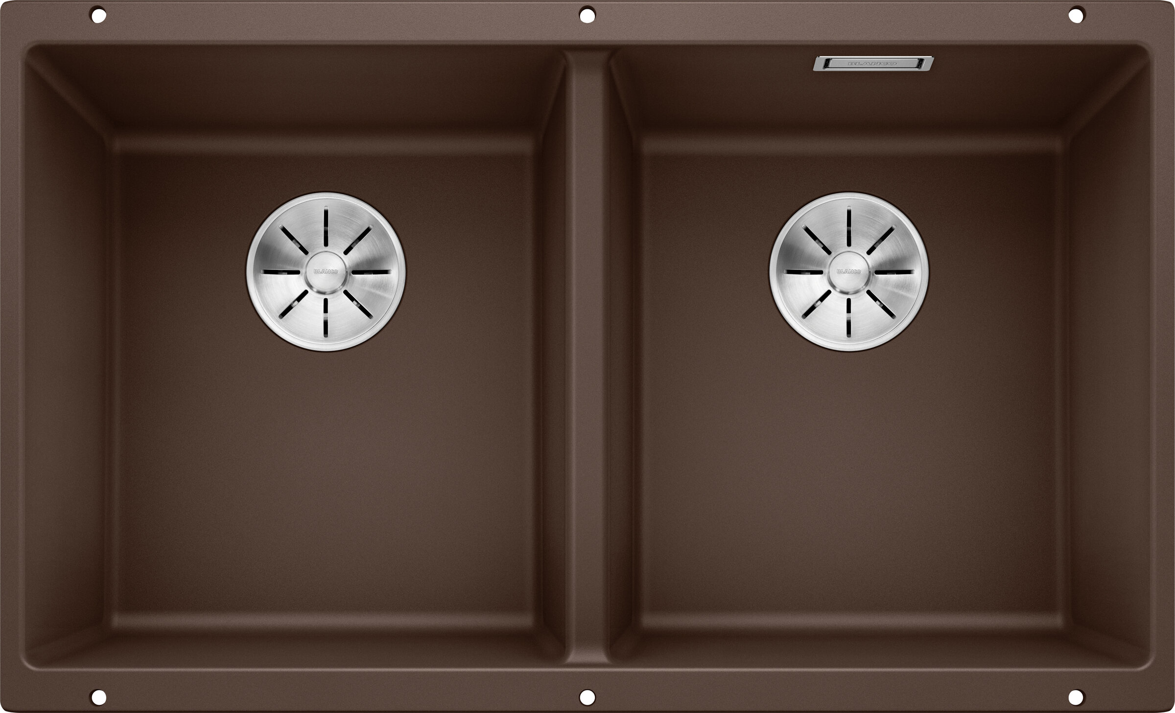 Изображение товара Мойка Blanco Subline 350/350-U для кухни с двумя чашами, установка под столешницу