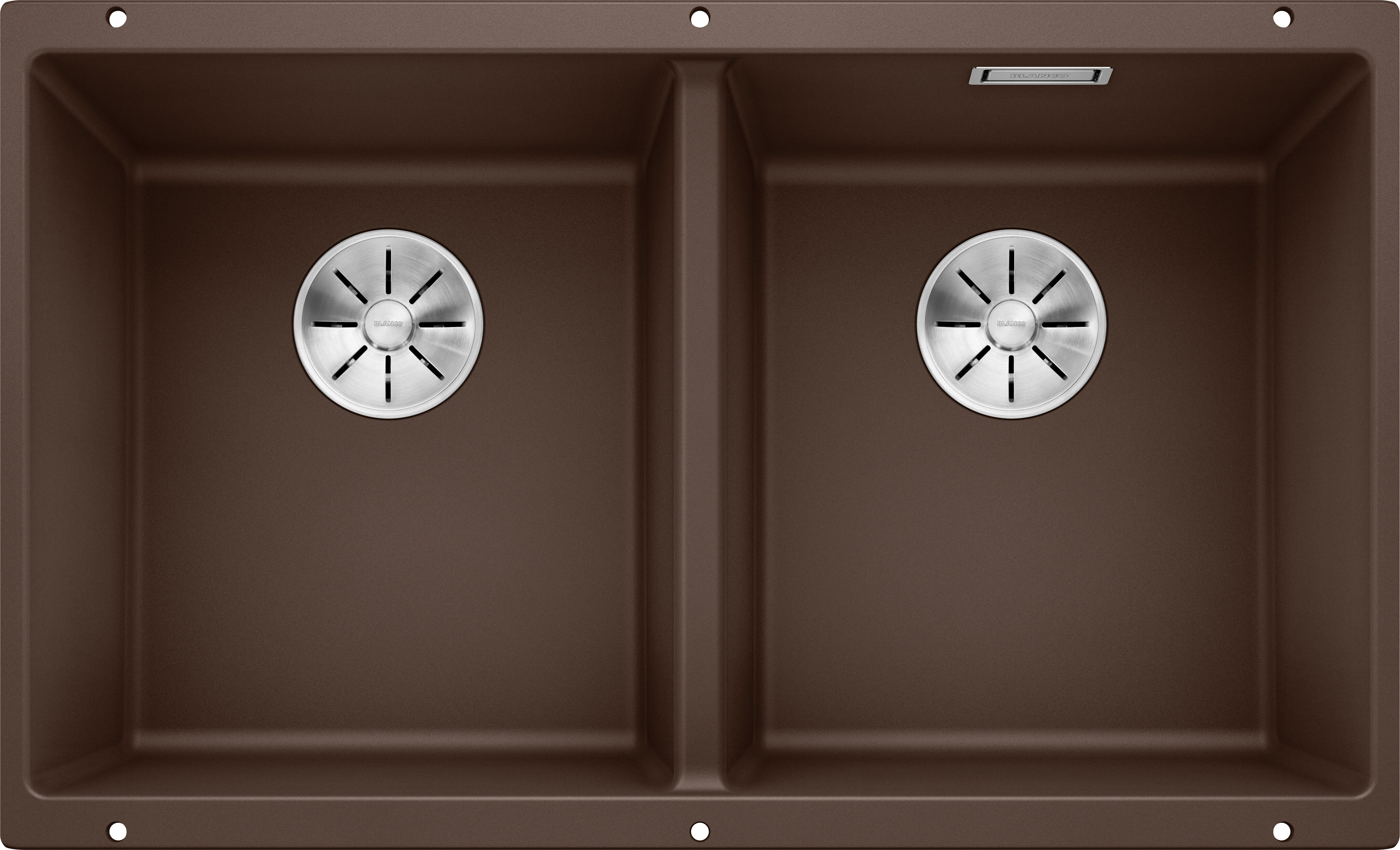 Изображение товара Мойка Blanco Subline 350/350-U для кухни с двумя чашами, установка под столешницу