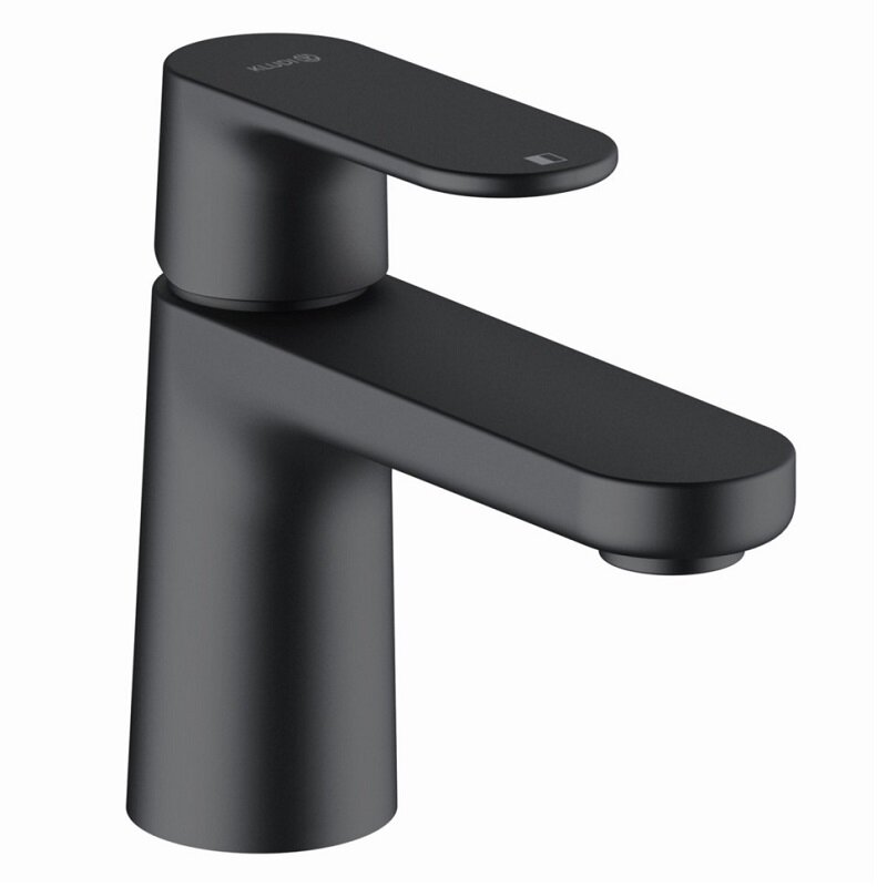 Изображение товара Смеситель для раковины Kludi Louva 242723975, черный матовый