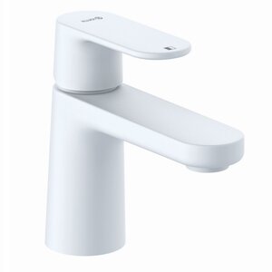 Изображение товара Смеситель для раковины Kludi Louva 242725375 белый матовый однорычажный