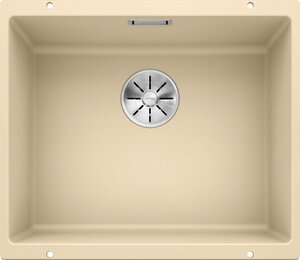 Изображение товара Мойка Blanco Subline 500-U, шампань SILGRANIT с клапаном-автоматом (523438)