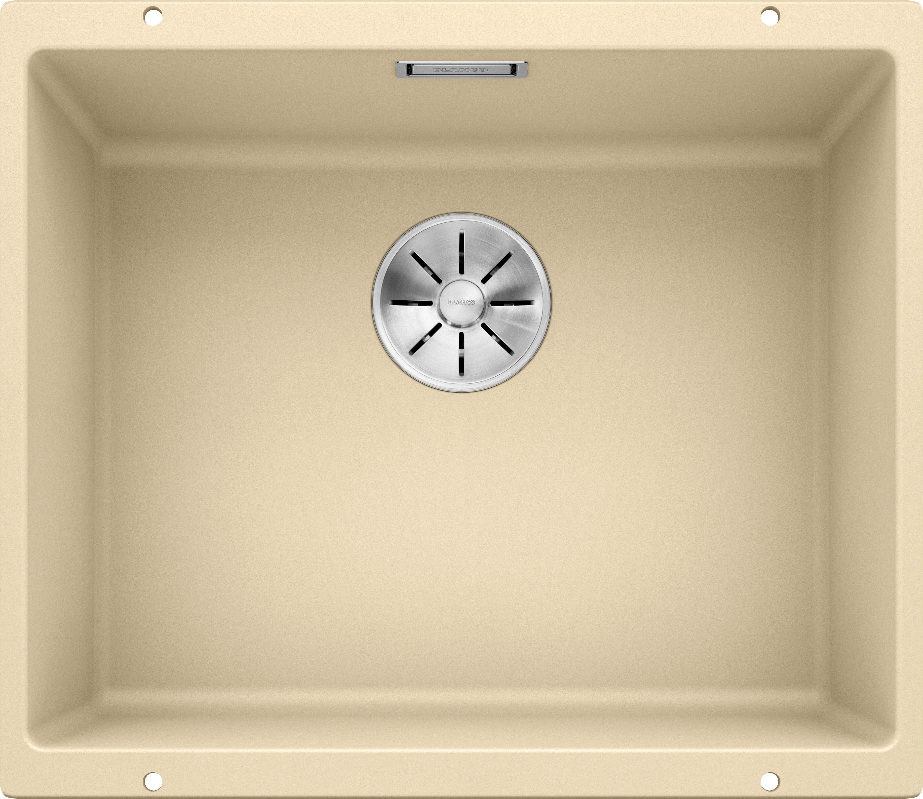 Изображение товара Мойка Blanco Subline 500-U, шампань SILGRANIT с клапаном-автоматом (523438)