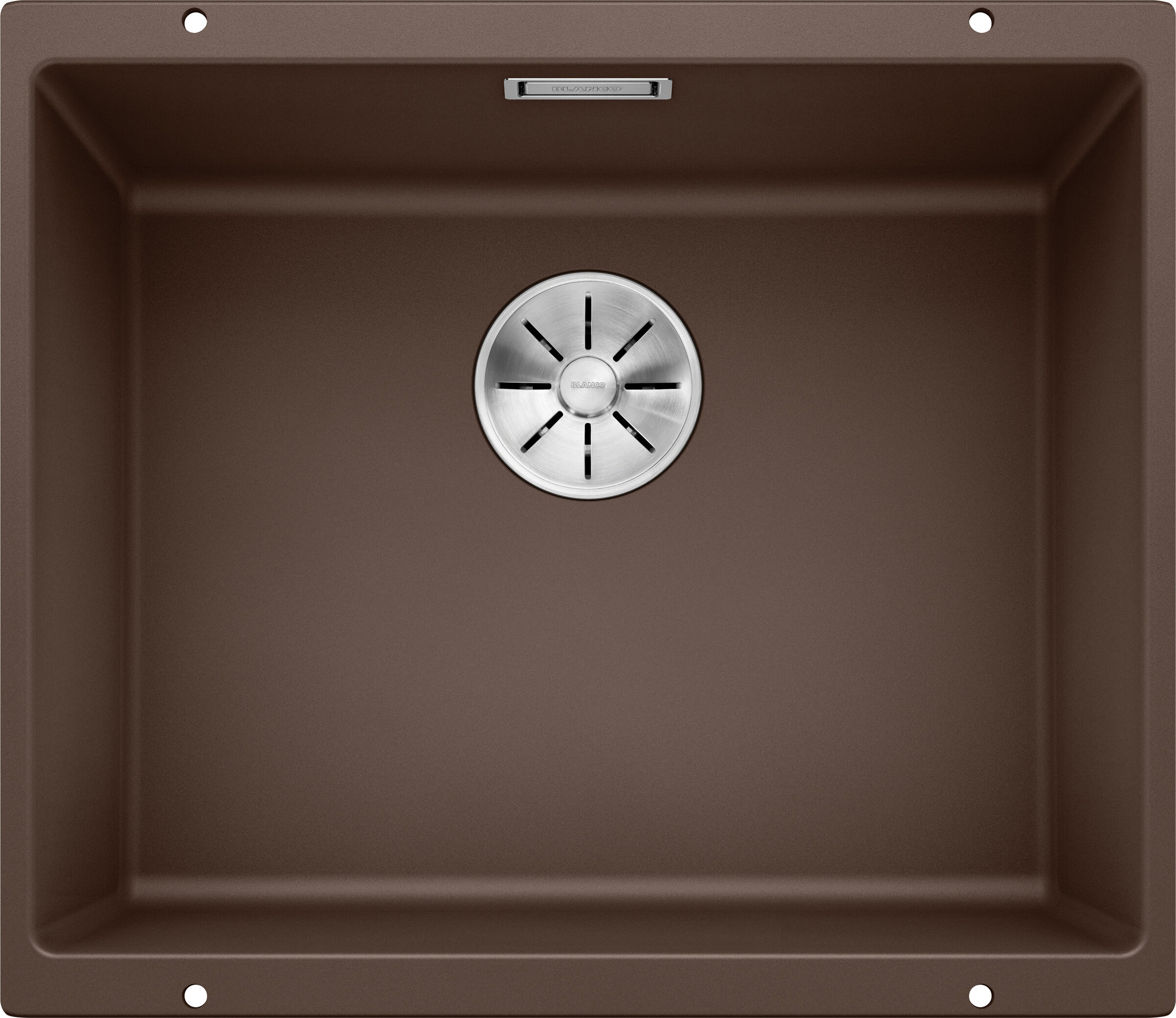 Изображение товара Кухонная мойка Blanco Subline 500-U из искусственного камня SILGRANIT, 53 см, коричневый