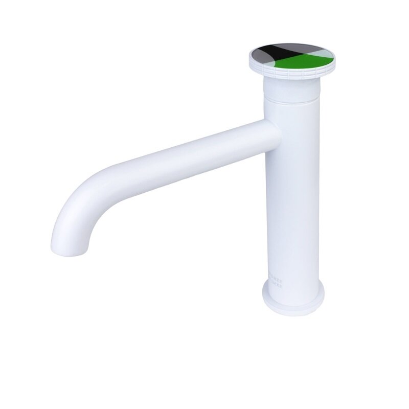 Изображение товара Смеситель Bronze de Luxe OMG 9009W-G белый/зеленый с однорычажным управлением Изображение товара Смеситель Bronze de Luxe OMG 9009W-G белый/зеленый с однорычажным управлением