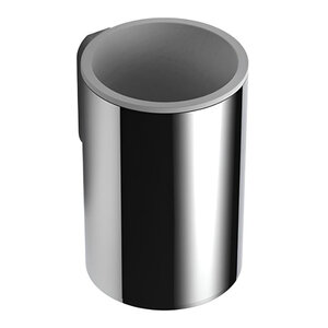 Изображение товара Стакан для щеток Colombo Mini B4002.CR хром настенный современный дизайн