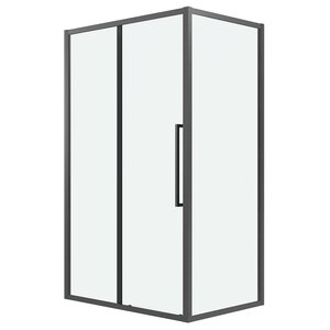 Изображение товара Душевой уголок Grossman Cosmo 120.K33.02.1390.42.00, 130 х 90 см, стекло прозрачное, профиль графит сатин