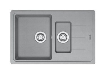 Изображение товара Мойка Franke BASIS BFG 651-78 Fragranite серый 78x50 см с двумя чашами Изображение товара Мойка Franke BASIS BFG 651-78 Fragranite серый 78x50 см с двумя чашами