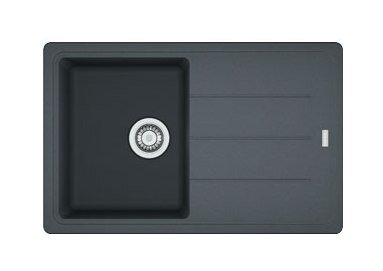 Изображение товара Мойка Franke BASIS BFG 611 78x50 см графит с оборачиваемой чашей