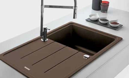 Изображение товара Кухонная мойка Franke BASIS BFG 611 из гранита 78х50 см бежевый